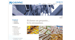 Desktop Screenshot of cepac.es