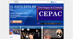 Desktop Screenshot of cepac.com.py